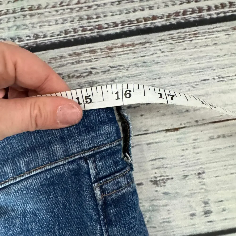 Madewell The Slim Boyjean in Talford Wash Distressed 26 - Picture 6 of 8